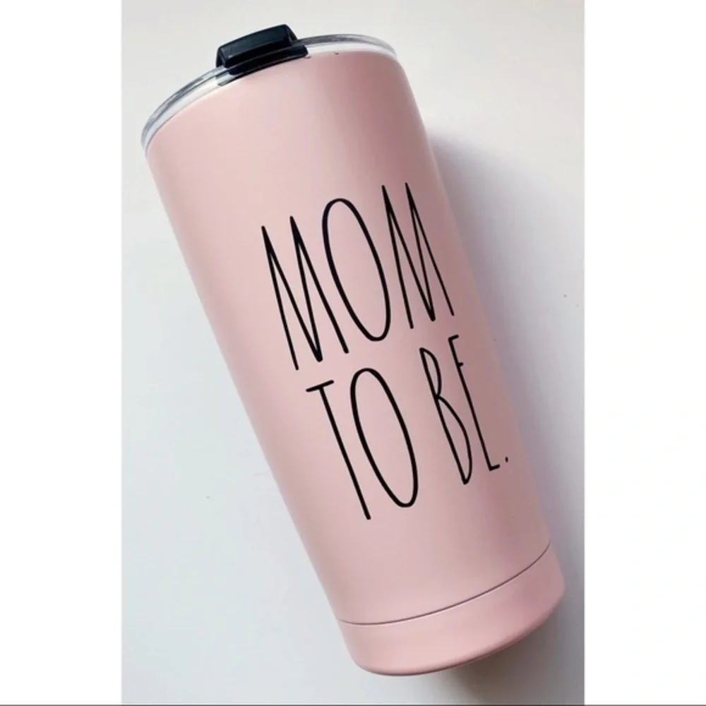Rae Dunn • Pastel Baby Pink Mom To Be Tumbler
